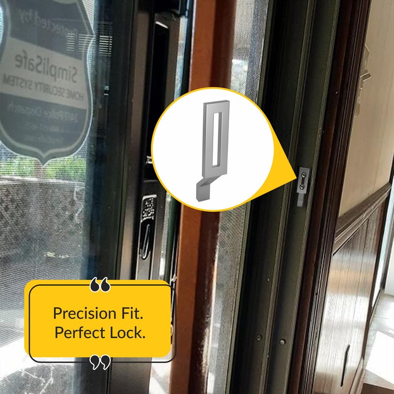 BRIXWELL Door Handle Keeper for Patio, Sliding, and Screen Doors,