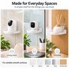 2PCS Wall Mounted Camera Bracket Adhesive, No Drilling, Household Indoor