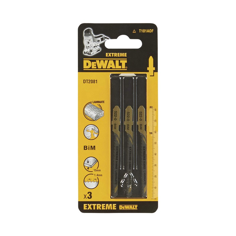 DeWalt DeWALT DT2081-QZ Jigsaw Blades T101AOF DT2081-QZ