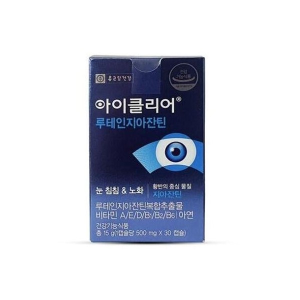 iClear Chong Kun Dang Health iClear Lutein Zeaxanthin 30 capsules