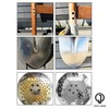 ONYX JAPAN Sanding Sponge Abrasive Sandpaper, Set of 20 (Equivalent