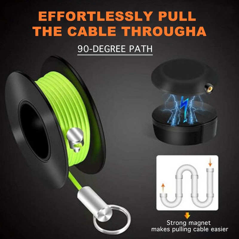 Magnetic Cable Puller, Magnetic Cable Puller Guide System, Magnetic Wire