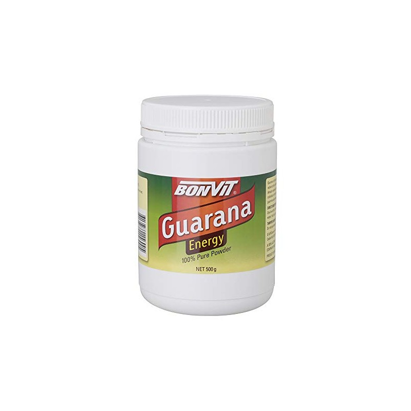 Bonvit 100 Percent Pure Guarana Energy Powder 500 g, 500