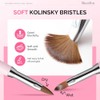 MelodySusie Pincel para uñas acrílicas 3D Kolinsky, pincel profesional para