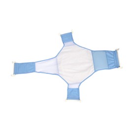 Dickly Portable Baby Bath Mesh Pad for Shower Non-Slip Comfortable Mat, Blue