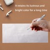Bojueshaw 3 Pack 1mm White Gel Pen for Black Paper,Fine