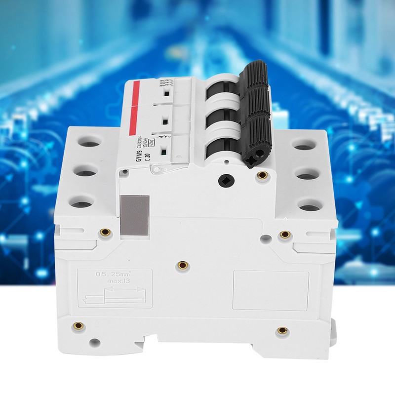 GYM9‑C65 Miniature Circuit Breaker 3 Poles 400VAC High Quality Circuit