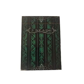 Illusionist Green Artifice 3 Spade Gaff Deck Playing Cards (Gaff Deck)