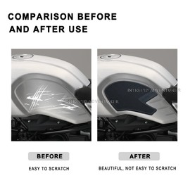 Wodpice Motorcycle Non-slip Side Fuel Tank Stickers Waterproof Pad Rubber Sticker For R NINE T Racer R NINET Scrambler RnineT R9T