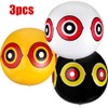 3PCS Bird Repellent Balloons Scary Eyes Balloons with Eye Sticker