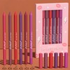 6 x Lipstick Lip Liner, Matte Lip Liner, Non-Stick Cup,