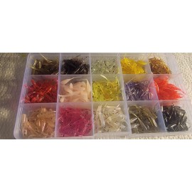 Unbranded 375 1" Crappie Stinger Minnow Kit Ice Fishing Lot