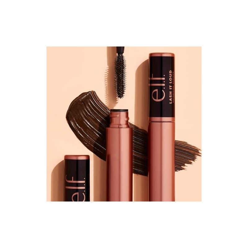 e.l.f. Lash It Loud Mascara, Volumizing Formula for Mega Volume