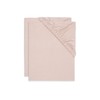 Jollein Jersey Fitted Sheet for the Cot - Wild Rose
