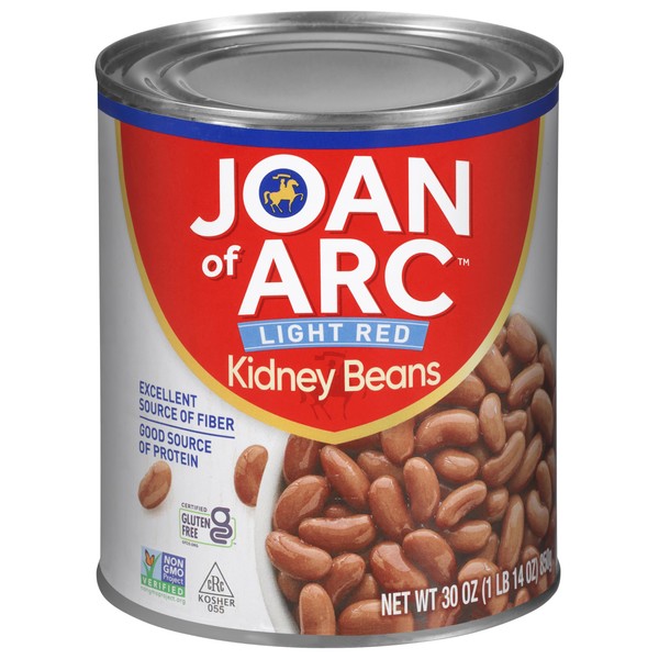 Joan of Arc Light Red Kidney Beans, 30 Ounce (Pack