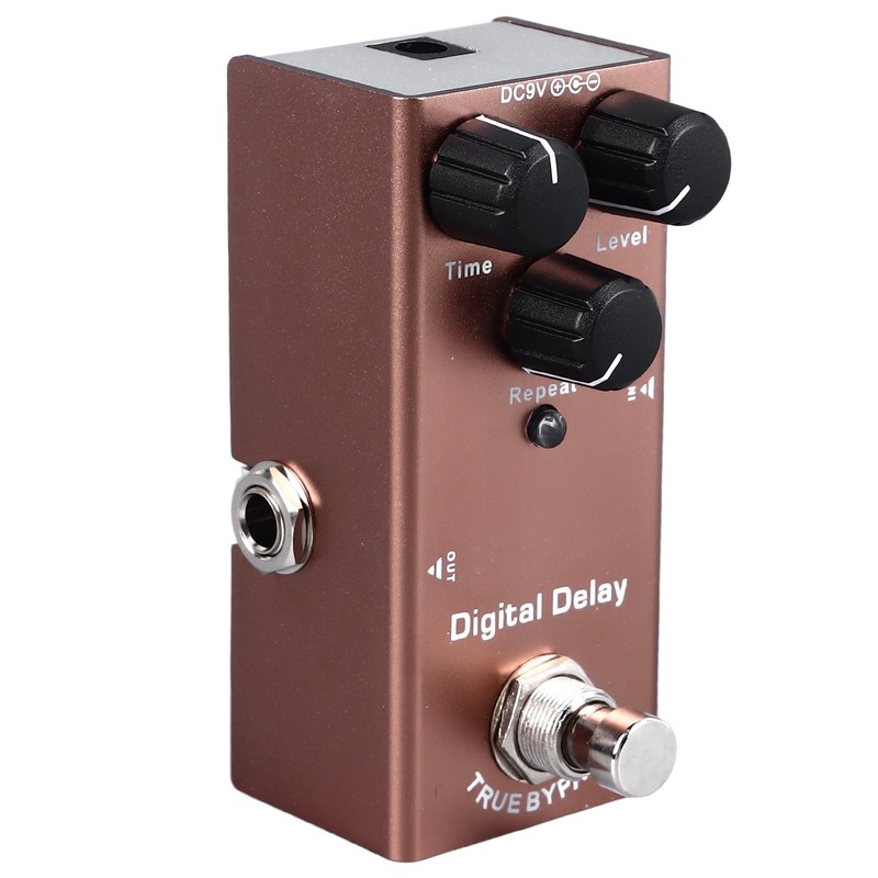 Electric Guitar Effect Pedal Single Type Accurate Adjustment Aluminum Alloy