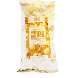 Harry and David Moose Munch Premium Popcorn 14 Oz! Classic Caramel Flavored Popcorn! Delicious Tasty Sweet Popcorn Snack! The Best Popcorn On The Planet! (Caramel)