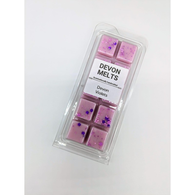 Devon Melts - Devon Violets - Highly Scented 100% Soy