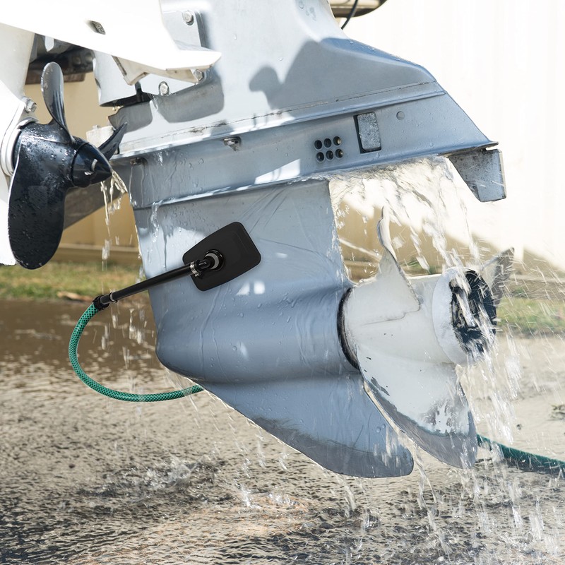 Seaworks Dual Feed Muff Style Boat Motor Flusher | Use