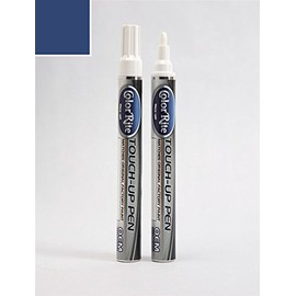 ColorRite Pen Automotive Touch-up Paint for Subaru Forester - Marine Blue Pearl Clearcoat F9H - Color+Clearcoat Package