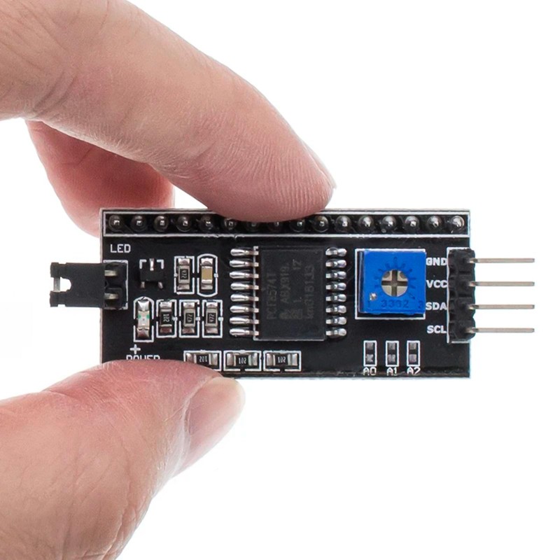 ARCELI IIC I2C TWI 1602 LCD Module Display, Serial 16