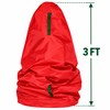 Red Upright Christmas Tree Storage Bag for Artificial Trees –