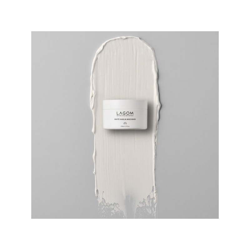 Lagom 라곰 화이트 카올린 머드 마스크 110mL Lagom White Kaolin