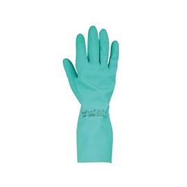 Shigematsu Manufacturing Chemical Protective Gloves, Nitrile M 37-176