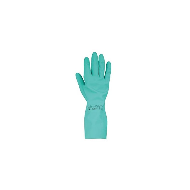 Shigematsu Manufacturing Chemical Protective Gloves, Nitrile M 37-176