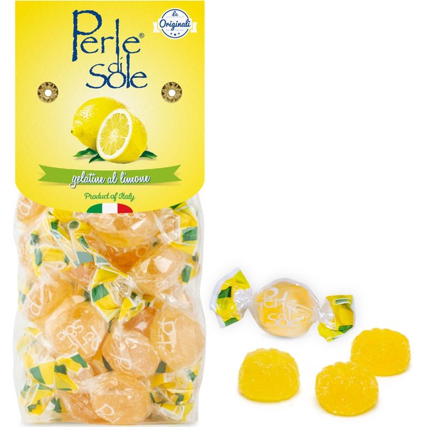 Perle di Sole Lemon Jelly Candy - Italian Jelly Candies