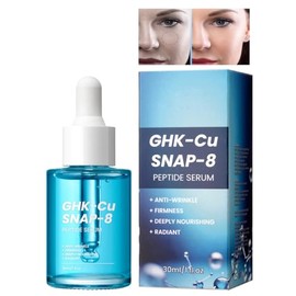 Suero Facial con Péptidos GHK-Cu y SNAP-8, Aceite Esencial de Cobre Azul, Hidratación Profunda, Limpieza y Cuidado de la Piel Refrescante (1 PCS)