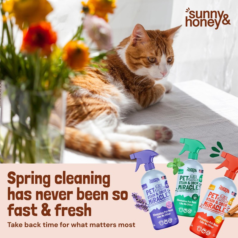 Sunny & Honey Pet Stain & Odor Miracle - Enzyme