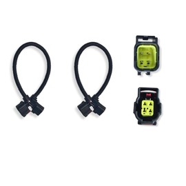 AUTO OCCASION O2 Oxygen Sensor Extension Harness 12.99‘’ Compatible with Dodge Jeep Chrysler SRT RAM 1500 Charger 2 Pack