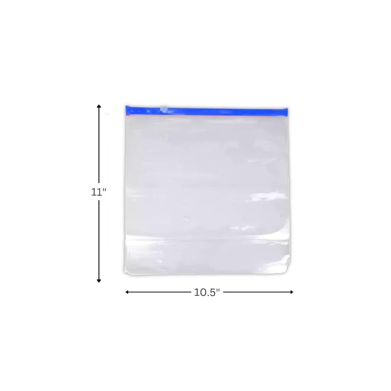 Extra Large Jumbo Slider Bags - 2.5 Gallon Storage Bags