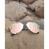 Pro Acme Polarized Aviator Sunglasses for Men and Women 100%