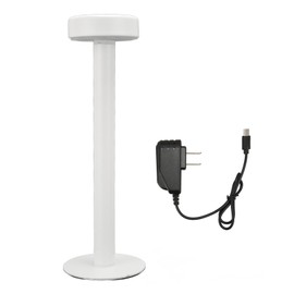 Cordless Table Lamp Modern Style Touch Control Stepless Dimming Rechargeable LED Desk Lamp