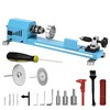 Mini Lathe Wood Lathe Machine Multi-Purpose Type Lathe Milling Cutting