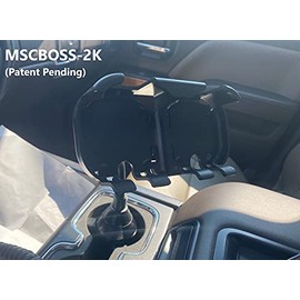 Professional Parts Warehouse Boss Snow Plow Handheld Control Cup Holder Double Mount Kit - Aftermarket