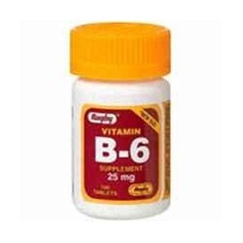 Rugby Vitamin B-6 25 mg 100 Count (5 Pack)