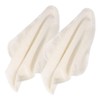 FOMIYES 4sets Bamboo Face Towels Reusable Exfoliating Face Cloths Large