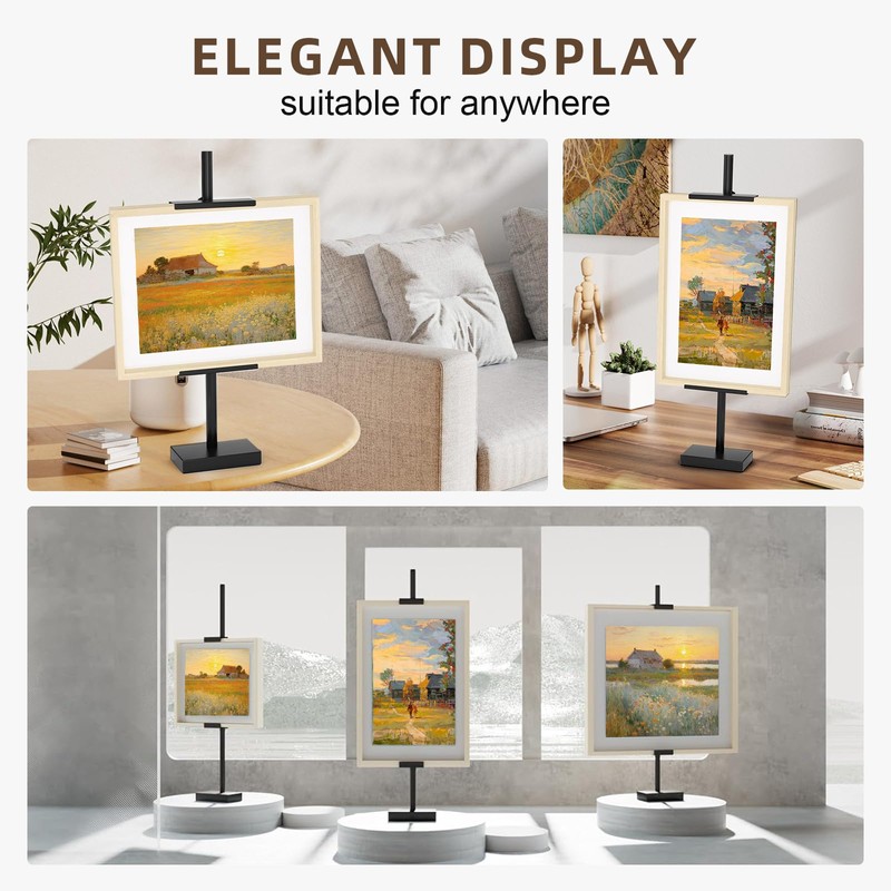 Adjustable Tabletop Easel Stand, HYLEBOR Stand-Up to 29" H Tabletop
