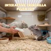 YUEPET Soft Chinchilla Cuddler Plush Toy, Guinea Pig Plush Toy