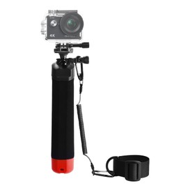 Wiseten Schwimmender Griff, Schwimmer Handgriff Hand Grip Rutschfester Unterwasser Pole Selfie Stick mit 360° Kugelkopf für GoPro Hero 13 12 11 10 9 DJI Osmo Action 5 Pro Kameras Zubehör