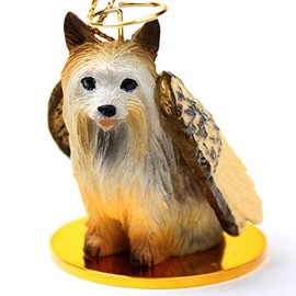 Silky Terrier Pet Angel Ornament