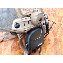 DLP Tactical Helmet ARC Rail Adaptor Set for MSA Sordin Headset