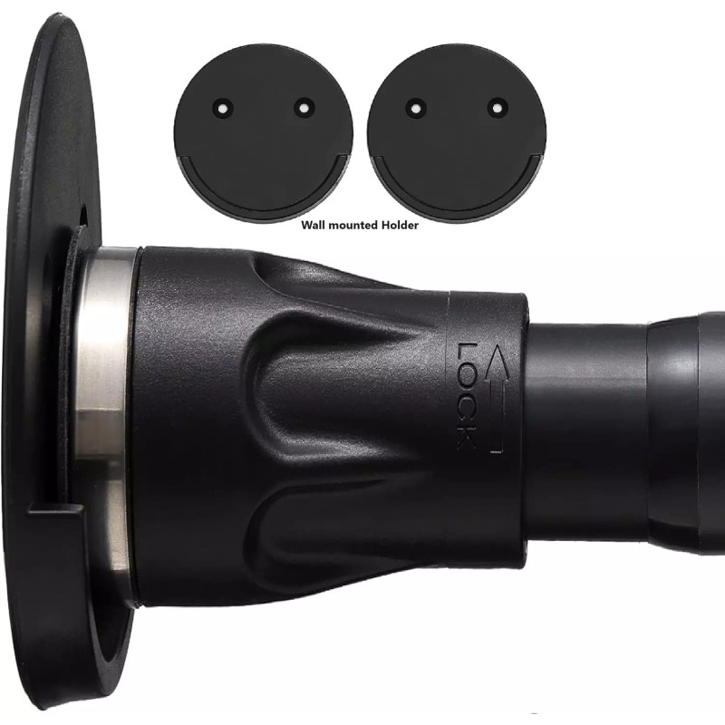 Nicecho Tension no drill on or wall mounted drill shower