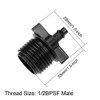 sourcing map Barb Drip Pipe Connector 1/2 BSPF Male Thread