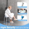 SOUHEILO Adjustable Shower Chair for Inside Shower, HSA/FSA Eligible Round