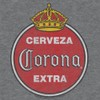 Tee Luv Men's Retro Cerveza Corona Extra Beer Shirt, Graphite