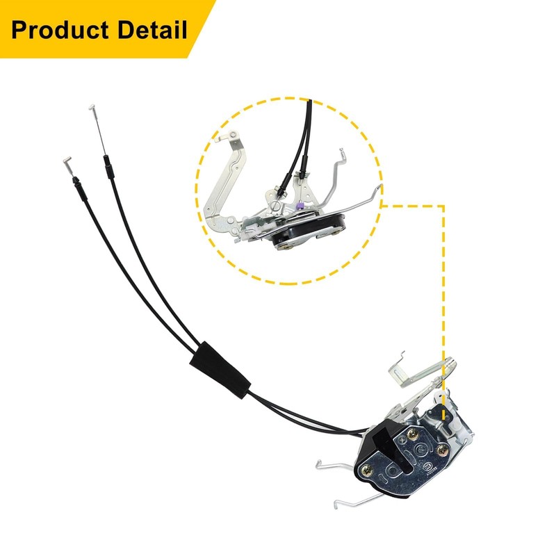 SecosAutoparts Front Left Door Lock Latch Actuator Motor Assembly Driver